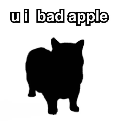 bad apple x oiiaoiia cat (extended)